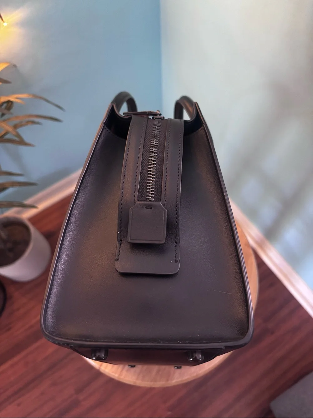 Coach LARGE Black Andrea Carryall Satchel